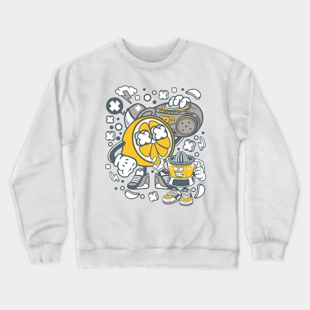 Lemon figure Crewneck Sweatshirt by ShirtyLife